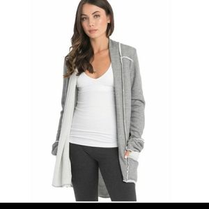 hard tail slouchy cardigan